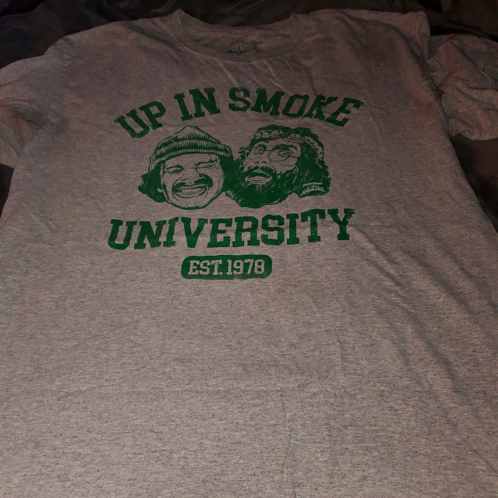 Cheech And Chong Tee - Up In Smoke